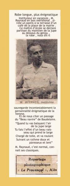 Mon père et la mode...