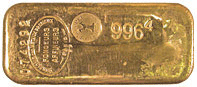 un lingot d'or ?