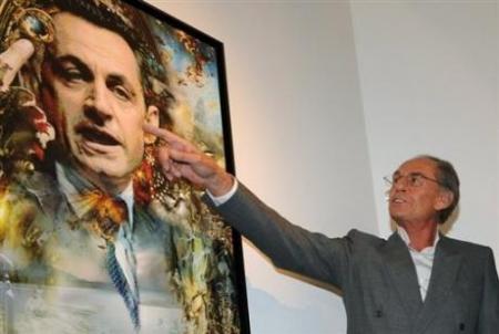 Sarko en peinture !