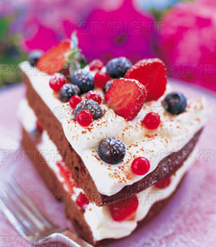 gâteau à la crème