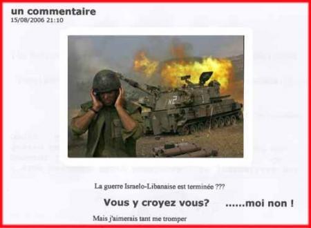 guerre Israélo- Libanaise