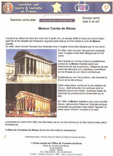 Carrée ou pas carrée  la maison carrée ?